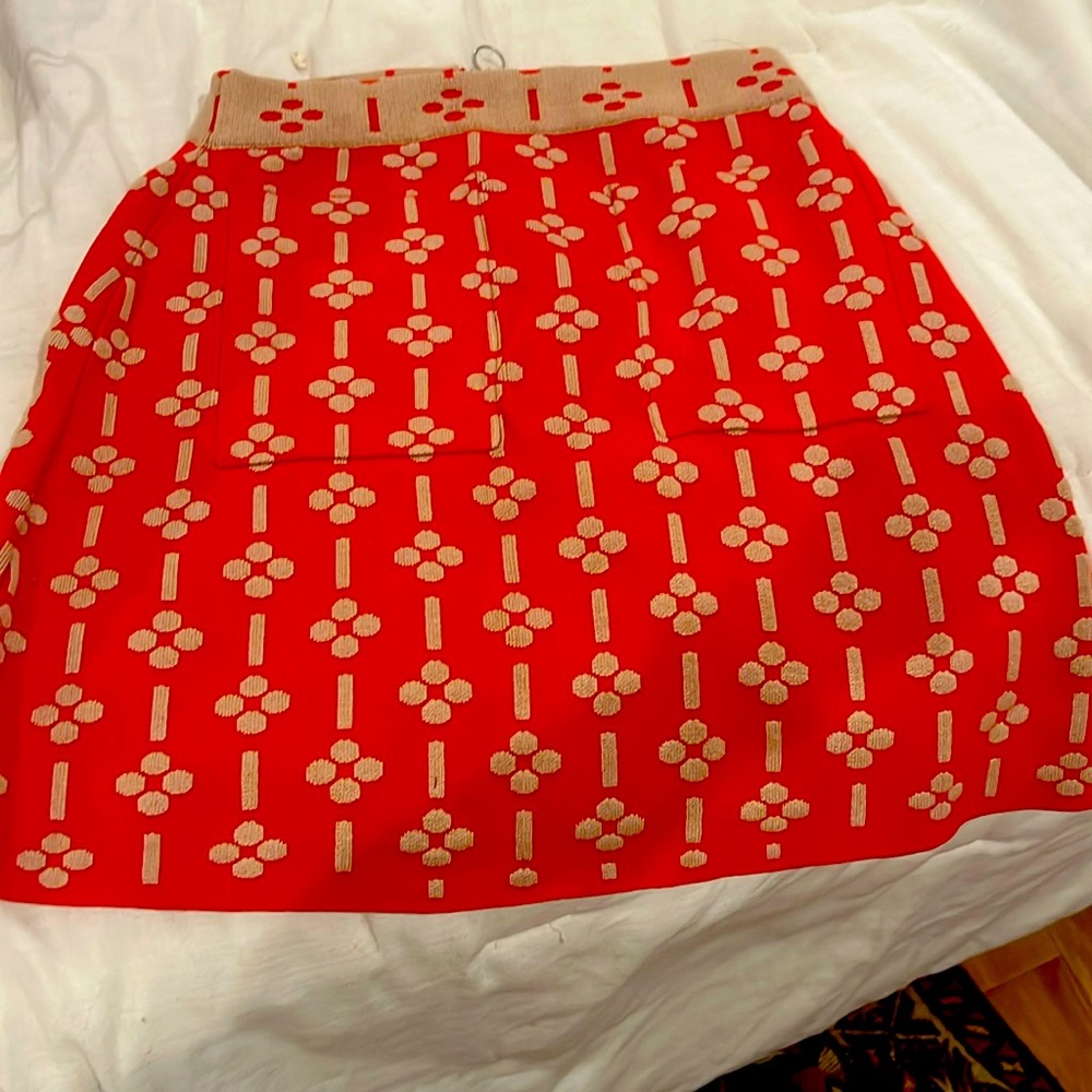 Maeve Red Mini Skirt